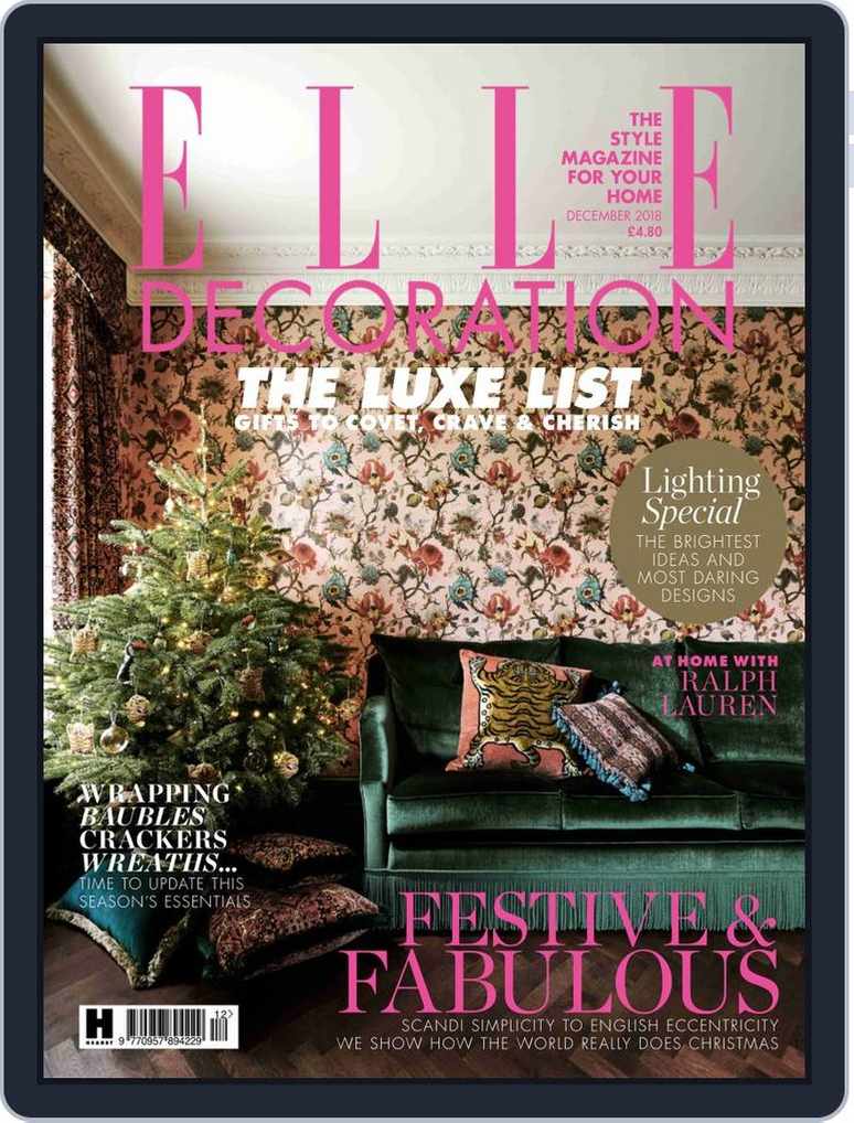 Elle Decoration UK (Digital) 2018 December