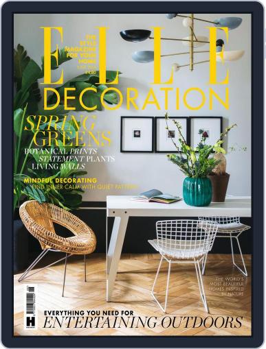 Elle Decoration UK June 1st, 2018 Digital Back Issue Cover