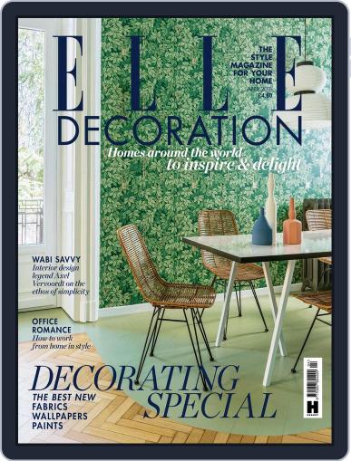 Elle Decoration UK April 1st, 2018 Digital Back Issue Cover