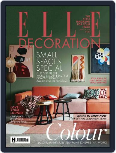 Elle Decoration UK March 1st, 2018 Digital Back Issue Cover