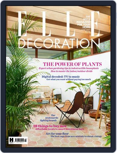 Elle Decoration UK June 1st, 2017 Digital Back Issue Cover