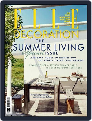 Elle Decoration UK June 3rd, 2016 Digital Back Issue Cover