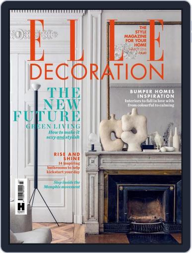 Elle Decoration UK January 29th, 2016 Digital Back Issue Cover