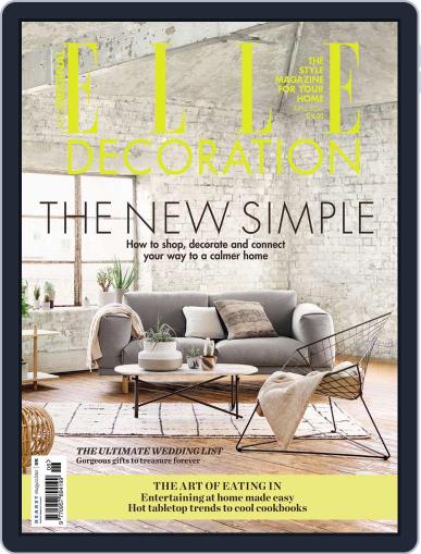 Elle Decoration UK June 1st, 2015 Digital Back Issue Cover
