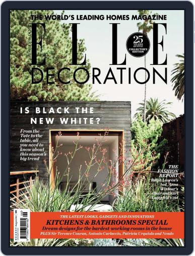 Elle Decoration UK July 29th, 2014 Digital Back Issue Cover