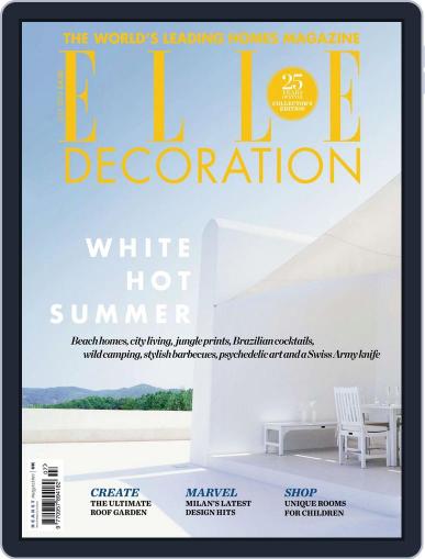 Elle Decoration UK June 3rd, 2014 Digital Back Issue Cover