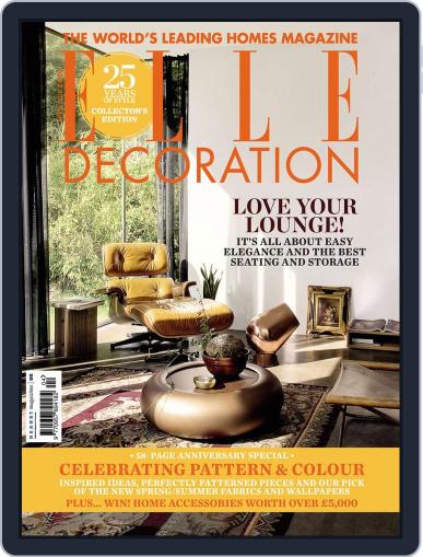Elle Decoration UK March 10th, 2014 Digital Back Issue Cover