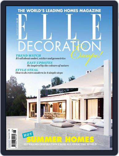 Elle Decoration UK July 2nd, 2013 Digital Back Issue Cover