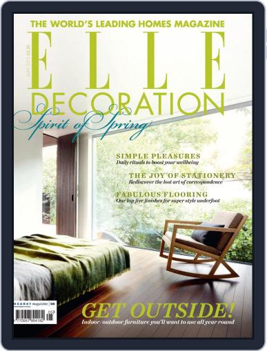Elle Decoration UK April 3rd, 2013 Digital Back Issue Cover