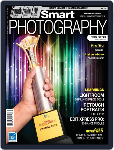 Smart Photography February 5th, 2016 Digital Back Issue Cover