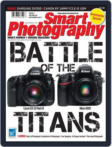 Smart Photography September 5th, 2012 Digital Back Issue Cover