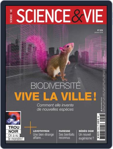 Science & Vie January 1st, 2019 Digital Back Issue Cover