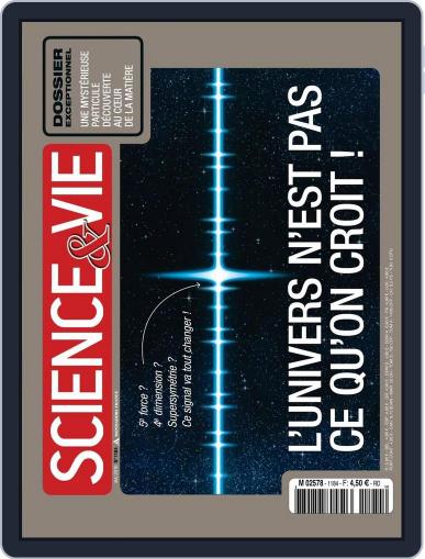 Science & Vie April 20th, 2016 Digital Back Issue Cover