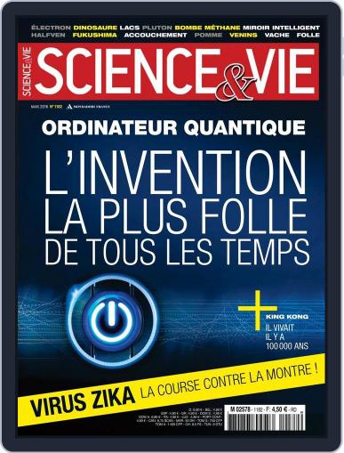 Science & Vie February 24th, 2016 Digital Back Issue Cover