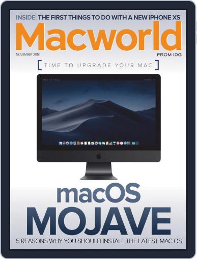 Macworld Australia November 1st, 2018 Digital Back Issue Cover