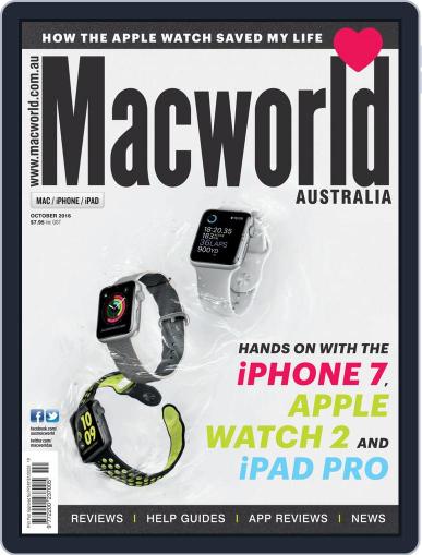 Macworld Australia October 1st, 2016 Digital Back Issue Cover