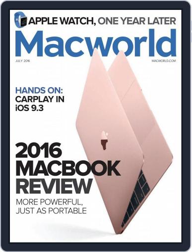 Macworld Australia July 1st, 2016 Digital Back Issue Cover