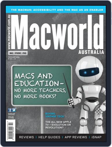 Macworld Australia February 1st, 2016 Digital Back Issue Cover