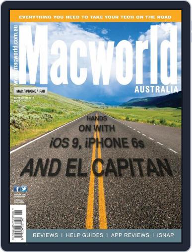 Macworld Australia October 31st, 2015 Digital Back Issue Cover