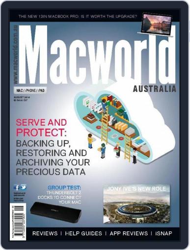 Macworld Australia August 1st, 2015 Digital Back Issue Cover