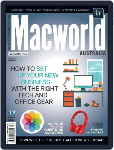 Macworld Australia July 1st, 2015 Digital Back Issue Cover