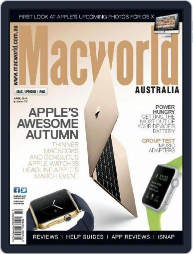 Macworld Australia March 25th, 2015 Digital Back Issue Cover