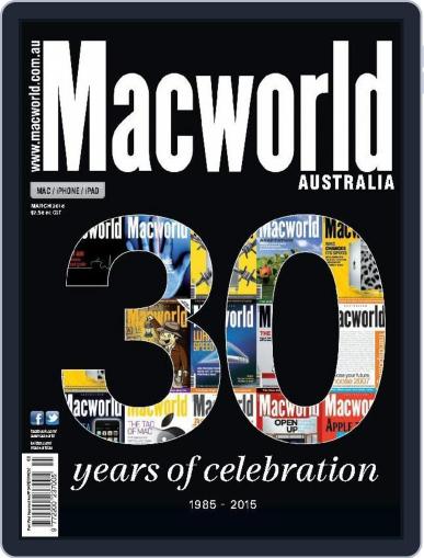 Macworld Australia March 1st, 2015 Digital Back Issue Cover