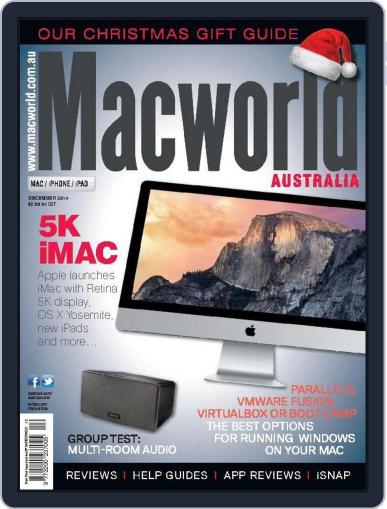 Macworld Australia December 1st, 2014 Digital Back Issue Cover