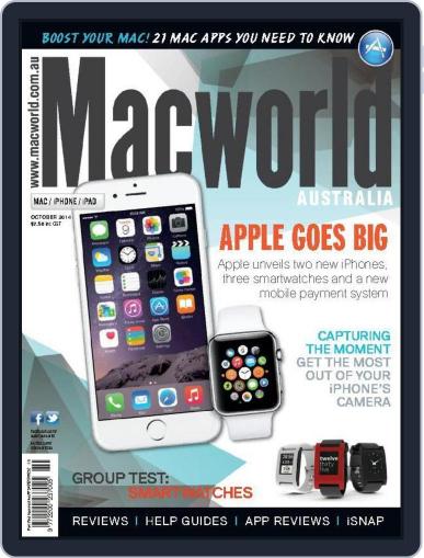 Macworld Australia September 30th, 2014 Digital Back Issue Cover