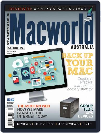 Macworld Australia August 1st, 2014 Digital Back Issue Cover