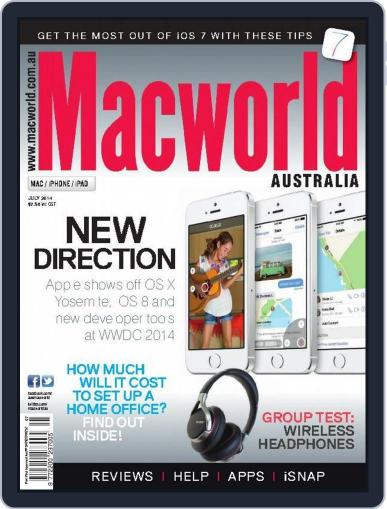 Macworld Australia June 30th, 2014 Digital Back Issue Cover