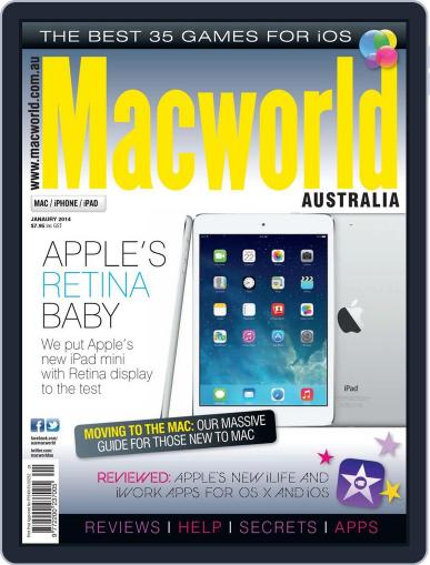 Macworld Australia January 8th, 2014 Digital Back Issue Cover