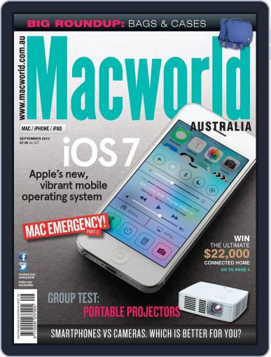 Macworld Australia September 1st, 2013 Digital Back Issue Cover
