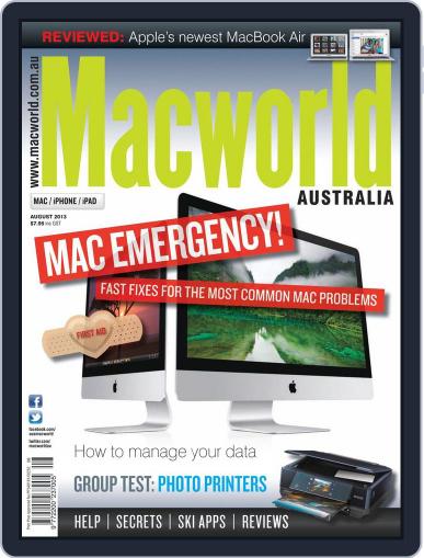 Macworld Australia July 31st, 2013 Digital Back Issue Cover