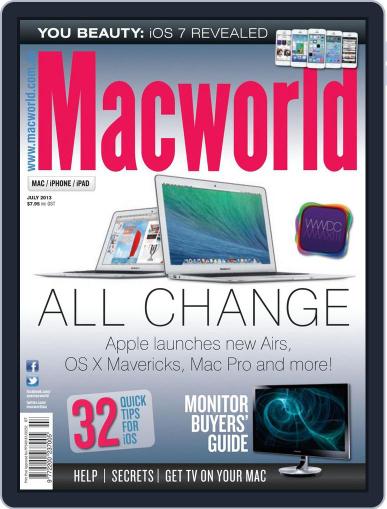 Macworld Australia June 28th, 2013 Digital Back Issue Cover