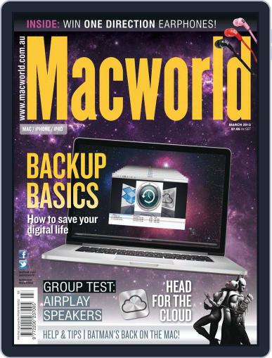 Macworld Australia March 1st, 2013 Digital Back Issue Cover