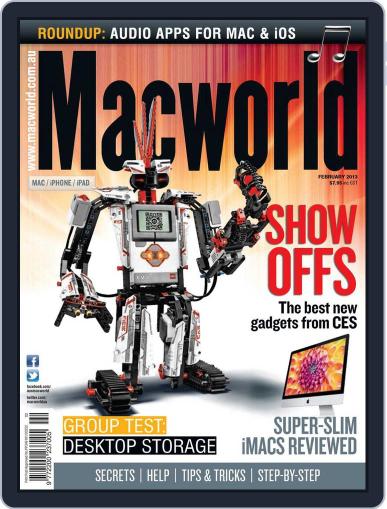 Macworld Australia February 6th, 2013 Digital Back Issue Cover