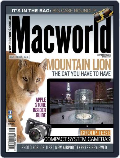 Macworld Australia September 12th, 2012 Digital Back Issue Cover
