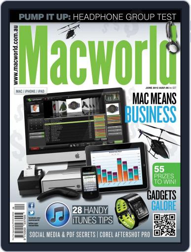 Macworld Australia June 6th, 2012 Digital Back Issue Cover