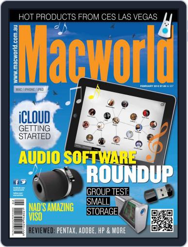 Macworld Australia February 2nd, 2012 Digital Back Issue Cover