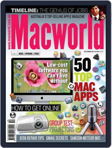 Macworld Australia September 29th, 2011 Digital Back Issue Cover