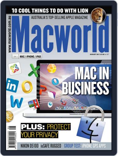 Macworld Australia July 26th, 2011 Digital Back Issue Cover