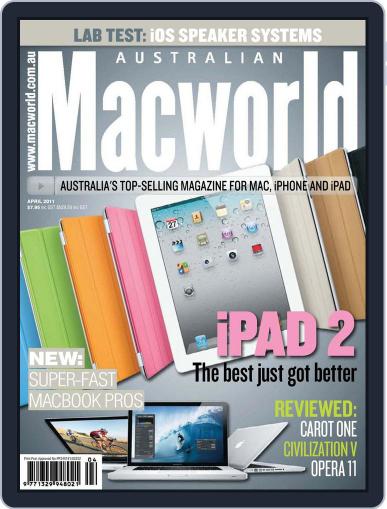 Macworld Australia April 4th, 2011 Digital Back Issue Cover