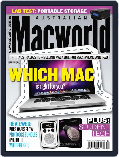 Macworld Australia January 21st, 2011 Digital Back Issue Cover