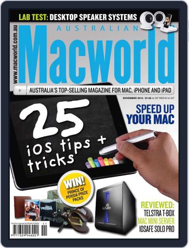 Macworld Australia October 29th, 2010 Digital Back Issue Cover