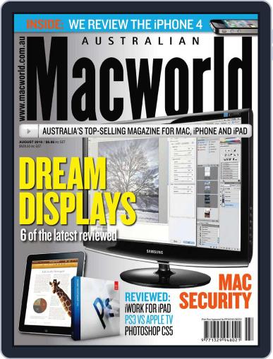 Macworld Australia July 28th, 2010 Digital Back Issue Cover