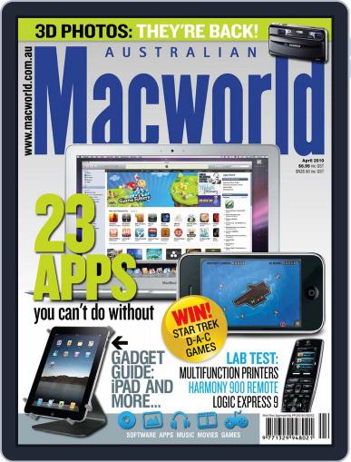 Macworld Australia March 31st, 2010 Digital Back Issue Cover