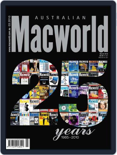 Macworld Australia February 28th, 2010 Digital Back Issue Cover