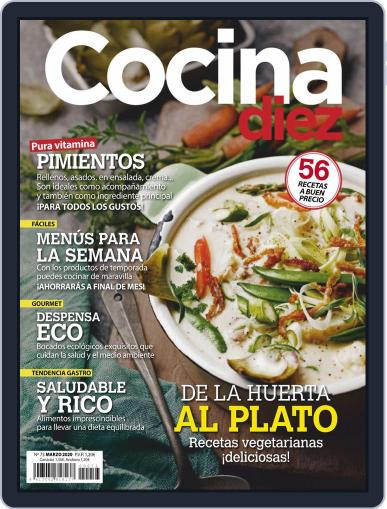 COCINA DIEZ March 1st, 2020 Digital Back Issue Cover