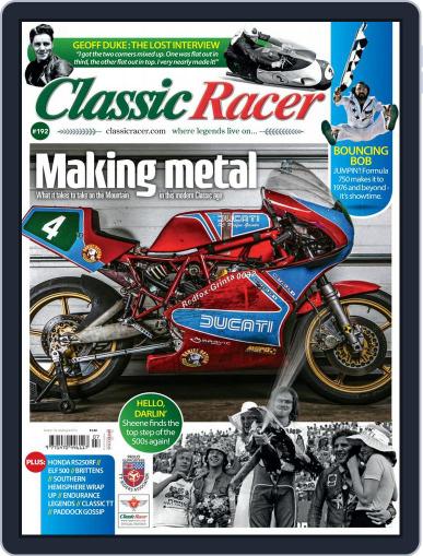 Classic Racer July 1st, 2018 Digital Back Issue Cover